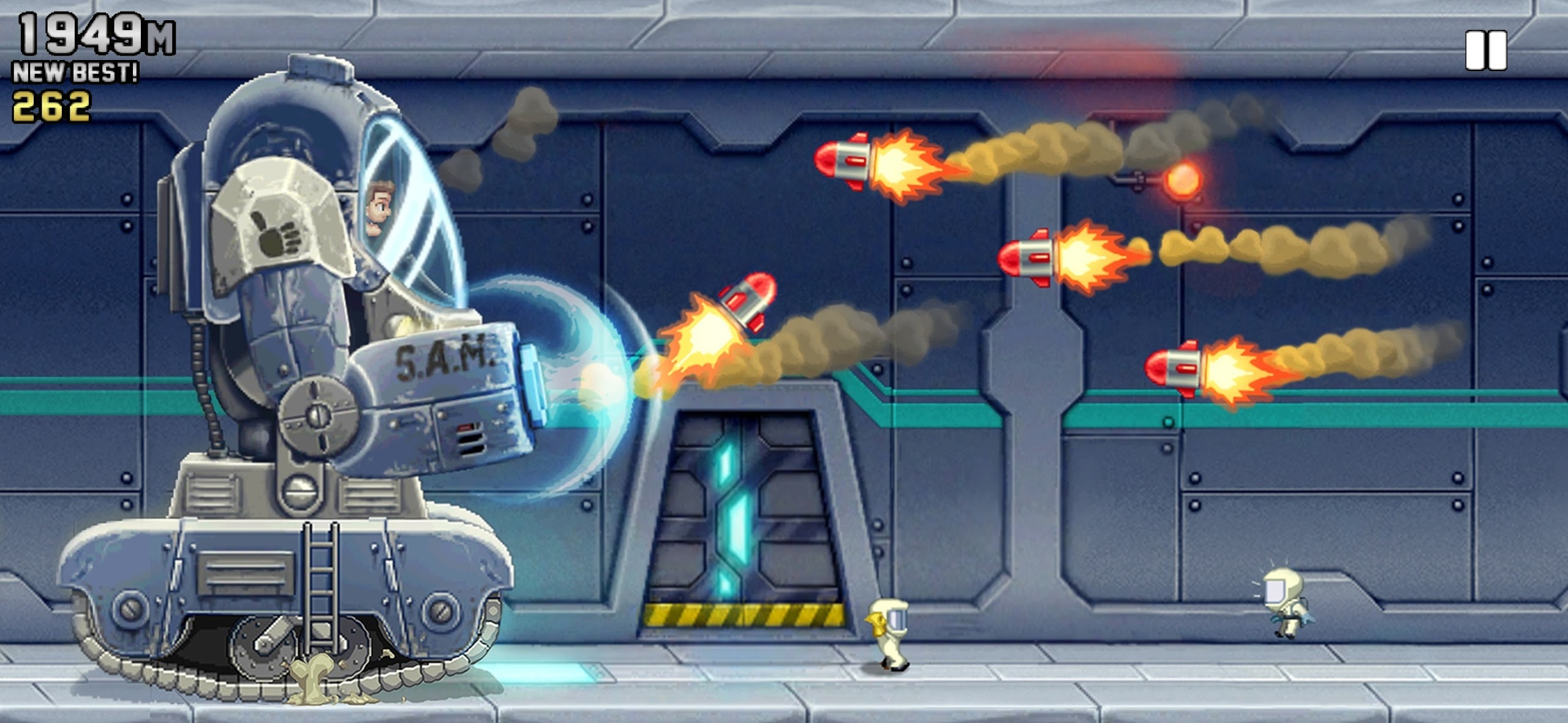 Zrzut ekranu Jetpack Joyride - rozgrywka